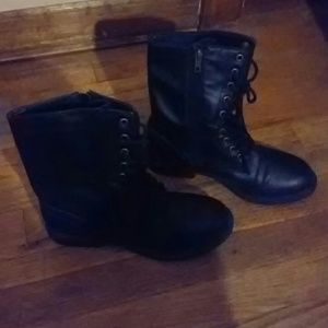 Black Combat Boots